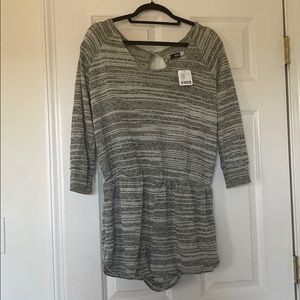 Urban Outfitters Terry Cloth Romper 3/4 sleeves